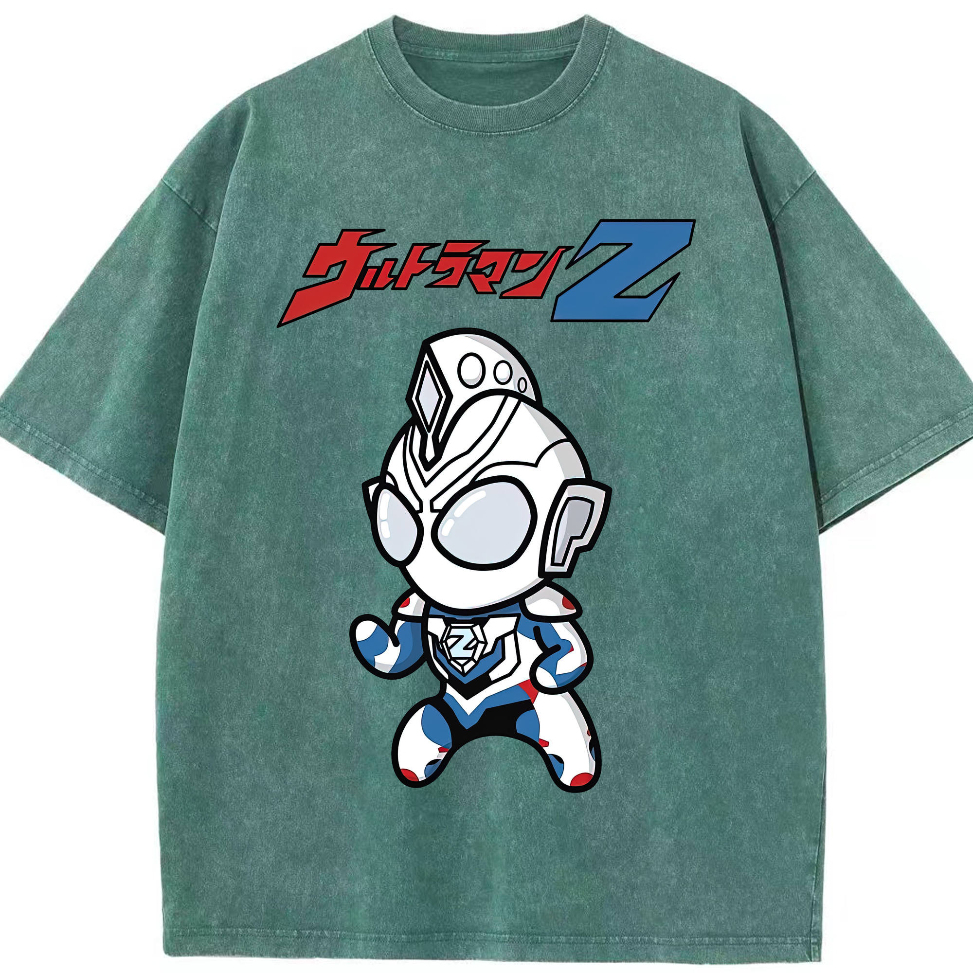（画像用） ウルトラマン Ultraman 綿100% ヴィンテージ風 半袖Tシャツ（フロントプリント）